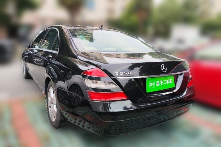 Used Mercedes-Benz S-Class 2008 S 350 L Luxury Model Rear Left 45 Deg