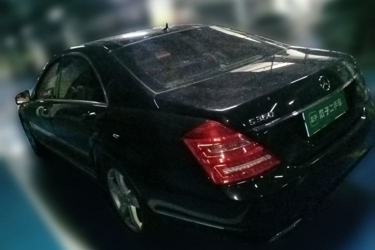 Used Mercedes-Benz S-Class 2008 S 350 L Luxury Model Rear Left 45 Deg
