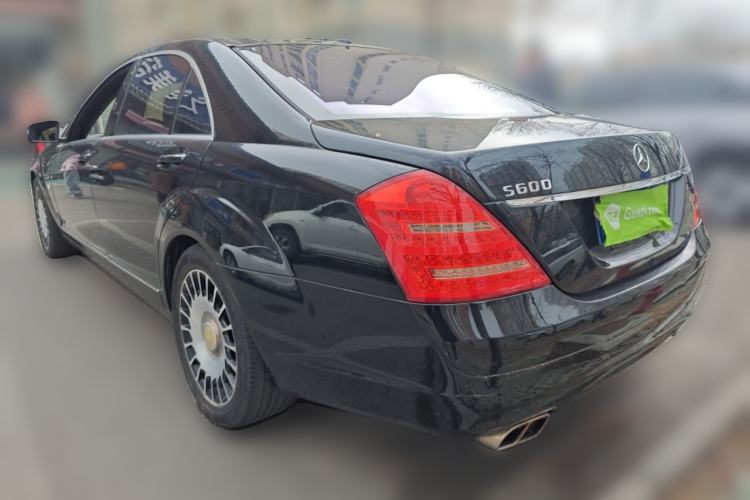 Used Mercedes-Benz S-Class 2008 S 600 L Rear Left 45 Deg