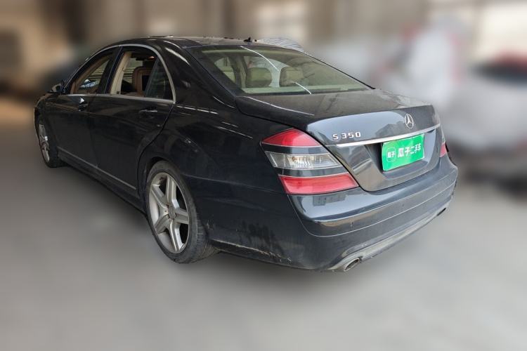 Used Mercedes-Benz S-Class 2008 S 350 L Dynamic Model Rear Left 45 Deg
