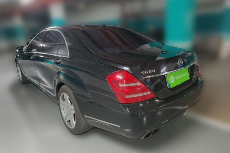 Used Mercedes-Benz S-Class 2008 S 600 L Rear Left 45 Deg