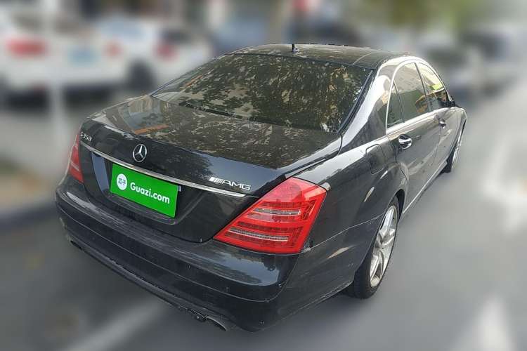 Used Mercedes-Benz S-Class 2008 S 350 L Dynamic Model Rear Right 45 Deg