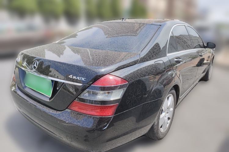 Used Mercedes-Benz S-Class 2008 S 350 L 4MATIC Rear Right 45 Deg