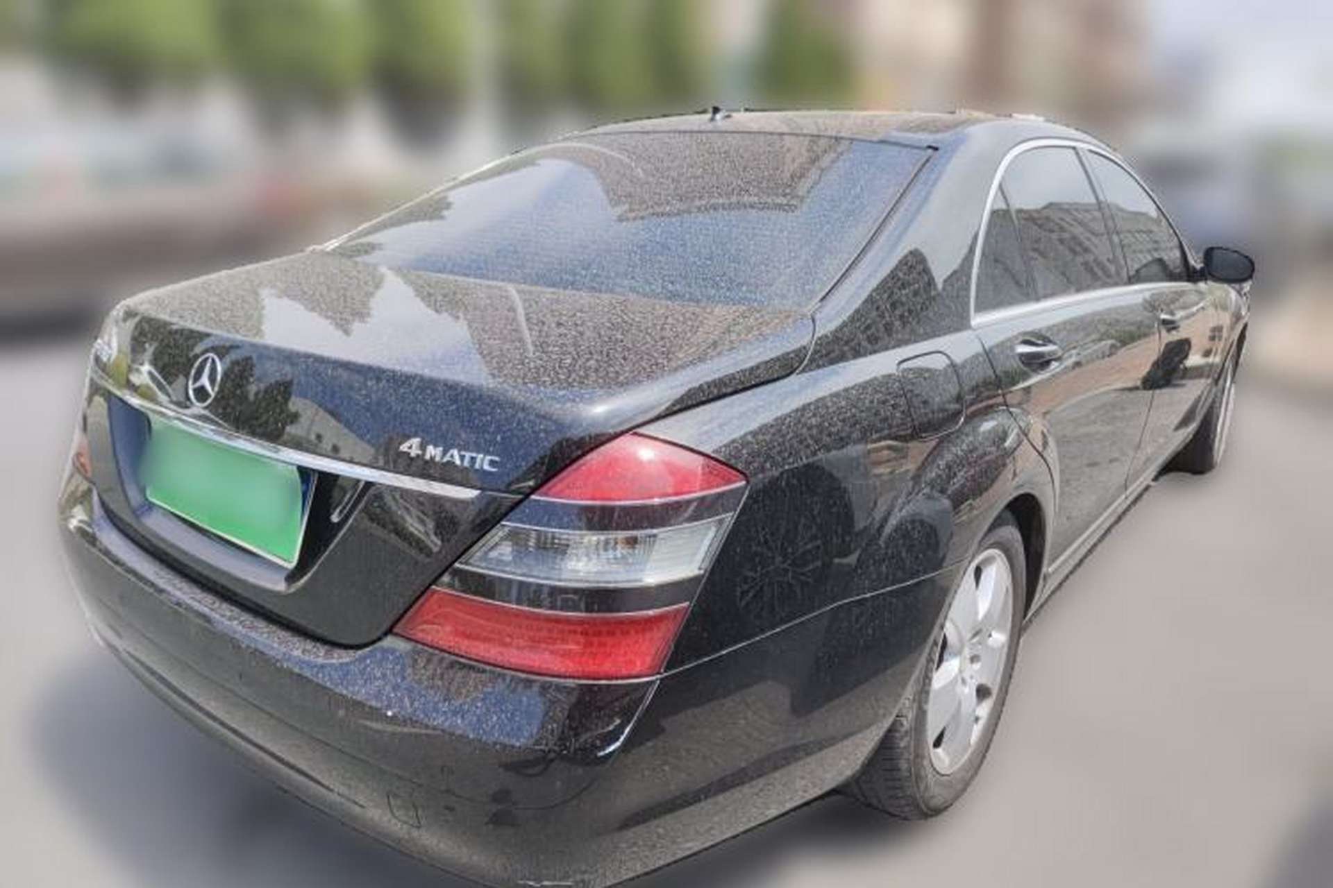 Used Mercedes-Benz S-Class 2008 S 350 L 4MATIC Rear Right 45 Deg