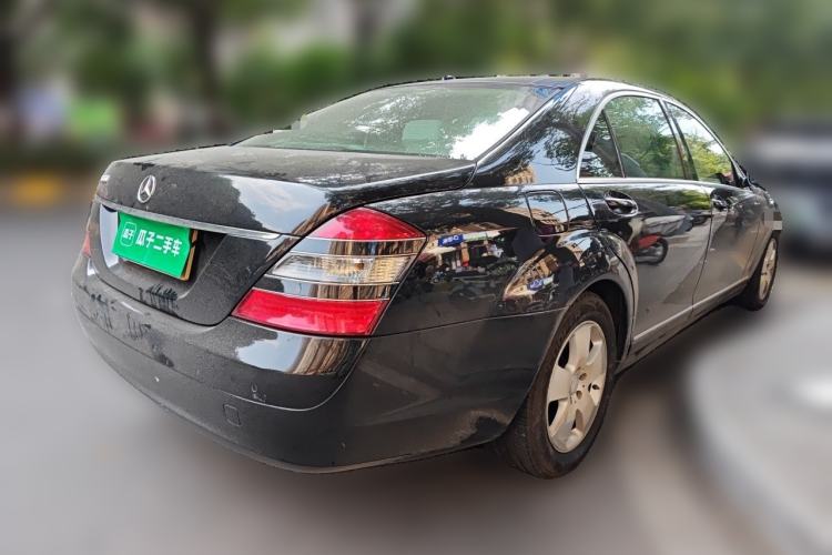 Used Mercedes-Benz S-Class 2008 S 350 L 4MATIC Rear Right 45 Deg
