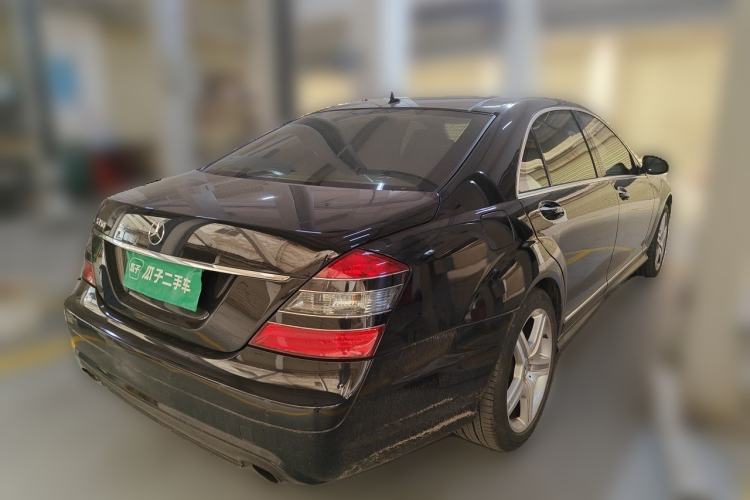 Used Mercedes-Benz S-Class 2008 S 350 L Dynamic Model Rear Right 45 Deg
