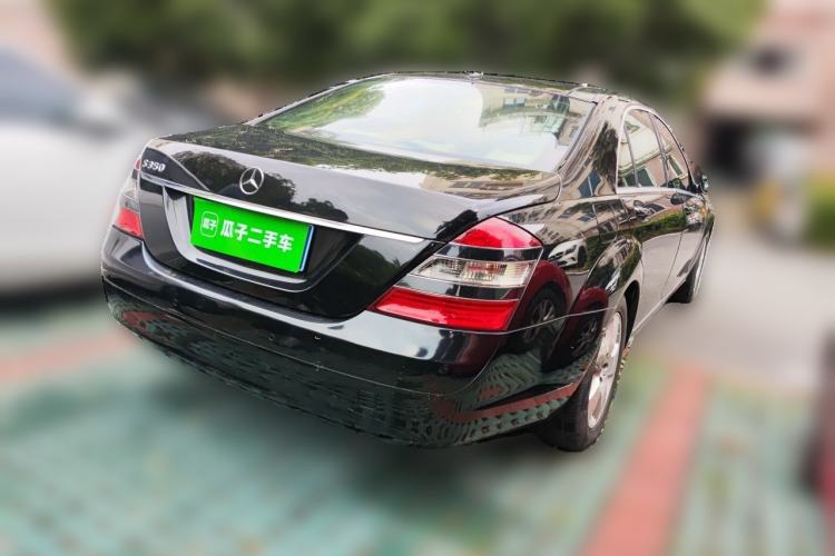 Used Mercedes-Benz S-Class 2008 S 350 L Luxury Model Rear Right 45 Deg