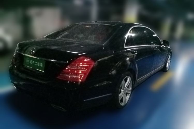 Used Mercedes-Benz S-Class 2008 S 350 L Luxury Model Rear Right 45 Deg