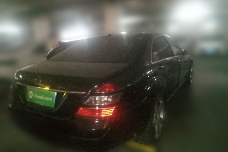 Used Mercedes-Benz S-Class 2008 S 500 L Rear Right 45 Deg