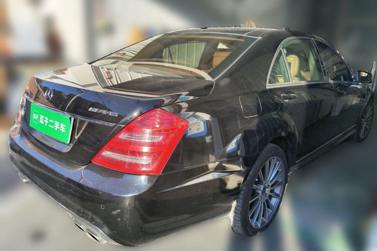 Used Mercedes-Benz S-Class 2008 S 350 L Luxury Model Rear Right 45 Deg