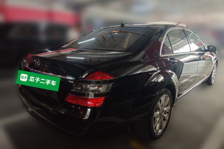 Used Mercedes-Benz S-Class 2008 S 500 L Rear Right 45 Deg