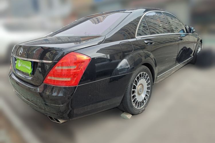 Used Mercedes-Benz S-Class 2008 S 600 L Rear Right 45 Deg