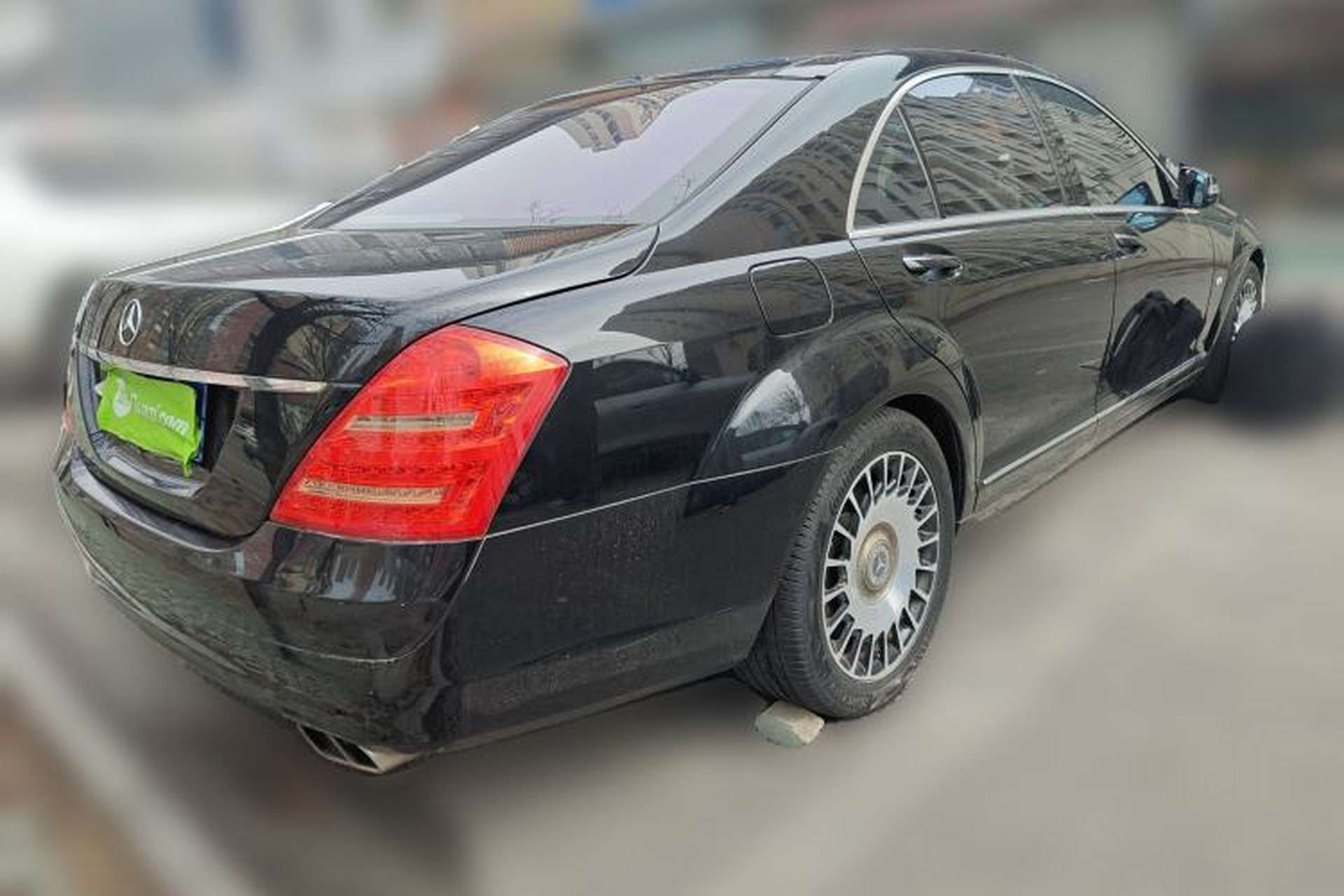 Used Mercedes-Benz S-Class 2008 S 600 L Rear Right 45 Deg