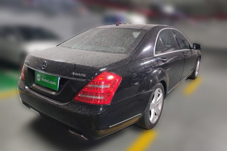 Used Mercedes-Benz S-Class 2008 S 350 L 4MATIC Rear Right 45 Deg