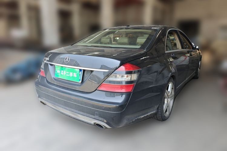 Used Mercedes-Benz S-Class 2008 S 350 L Dynamic Model Rear Right 45 Deg
