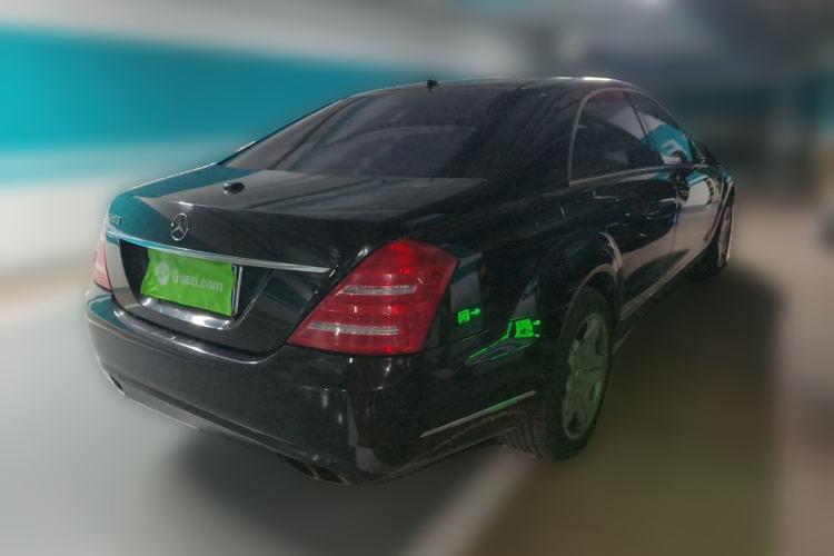 Used Mercedes-Benz S-Class 2008 S 600 L Rear Right 45 Deg