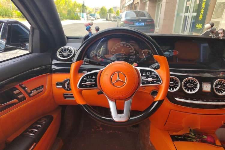Used Mercedes-Benz S-Class 2008 S 350 L 4MATIC Steering Wheel