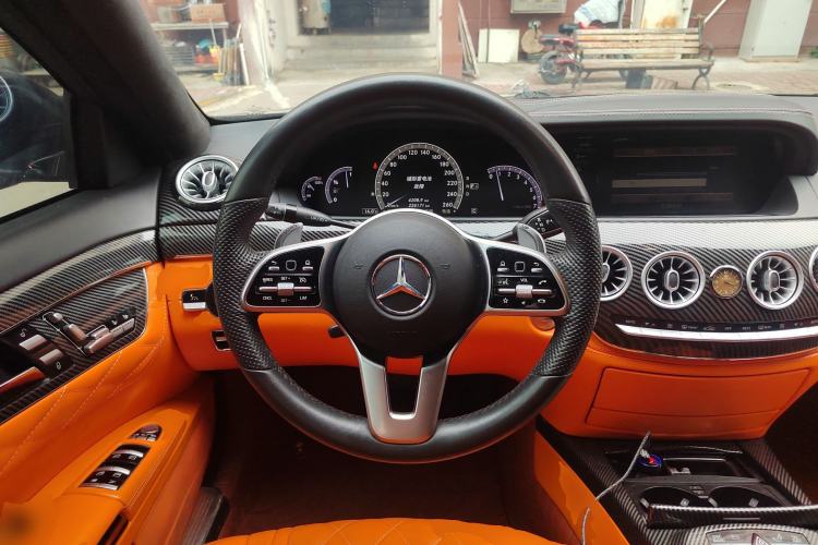 Used Mercedes-Benz S-Class 2008 S 350 L Luxury Model Steering Wheel