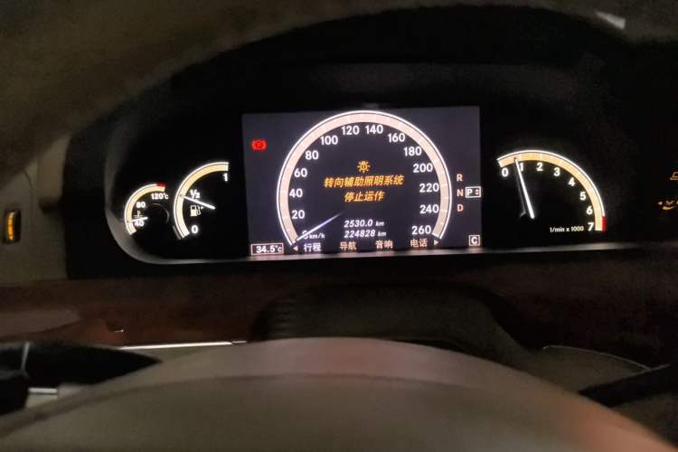Used Mercedes-Benz S-Class 2008 S 300 L Business Model Instrument Cluster