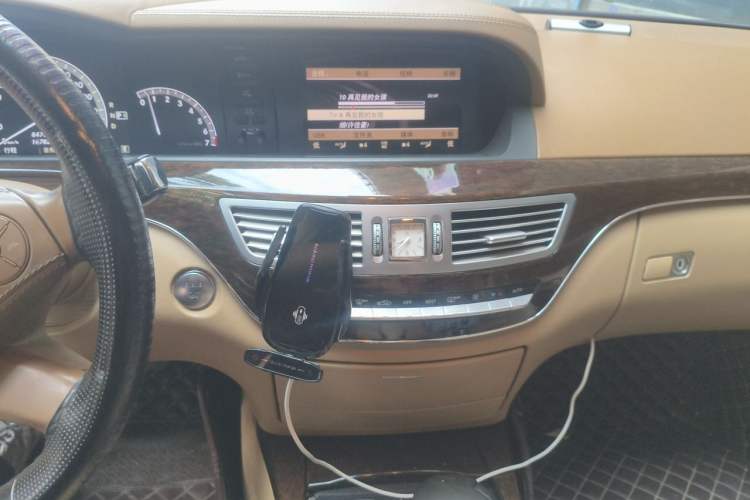 Used Mercedes-Benz S-Class 2010 S 300 L Business Model Audio And AC Panel