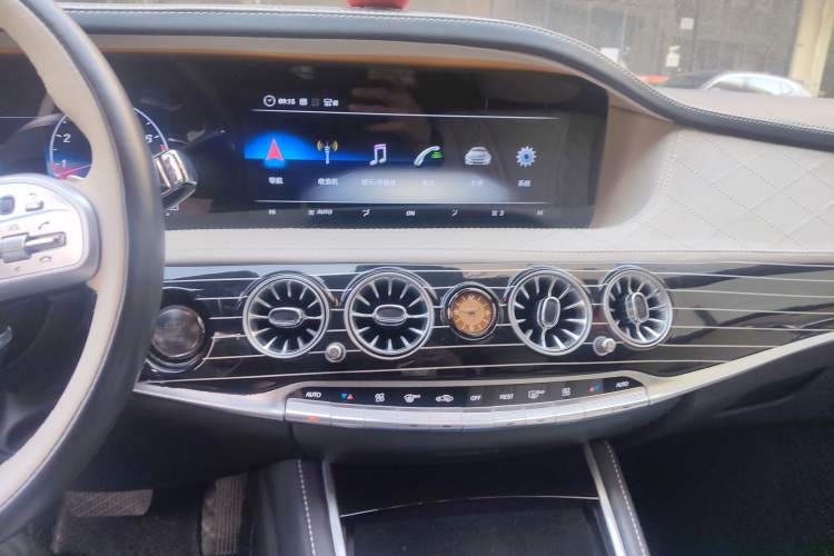 Used Mercedes-Benz S-Class 2010 S 300 L Business Model Audio And AC Panel