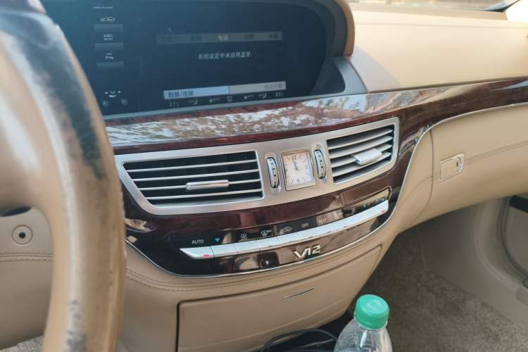 Used Mercedes-Benz S-Class 2010 S 600 L Audio And AC Panel