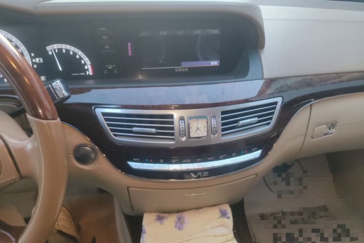 Used Mercedes-Benz S-Class 2010 S 600 L Audio And AC Panel