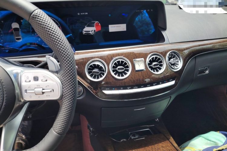 Used Mercedes-Benz S-Class 2010 S 300 L Business Model Audio And AC Panel