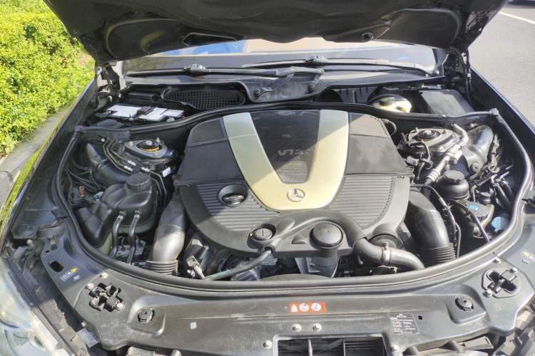 Used Mercedes-Benz S-Class 2010 S 600 L Engine Bay