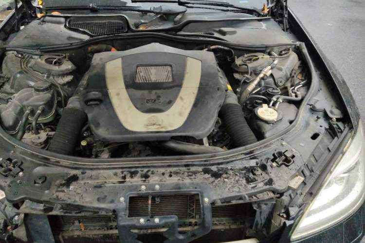 Used Mercedes-Benz S-Class 2010 S 400 L HYBRID Engine Bay Left