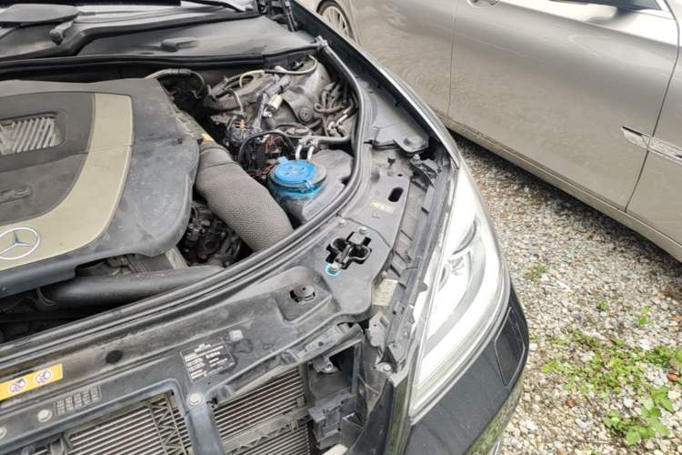 Used Mercedes-Benz S-Class 2010 S 400 L HYBRID Engine Bay Left