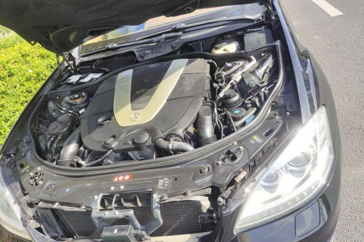 Used Mercedes-Benz S-Class 2010 S 600 L Engine Bay Left