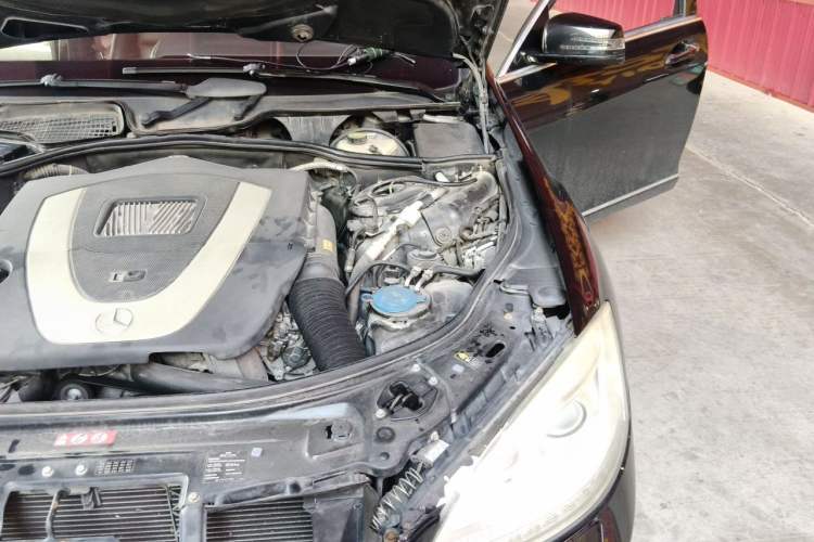 Used Mercedes-Benz S-Class 2010 S 350 L Luxury Model Engine Bay Left