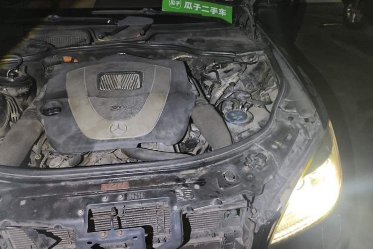 Used Mercedes-Benz S-Class 2010 S 400 L HYBRID Engine Bay Left