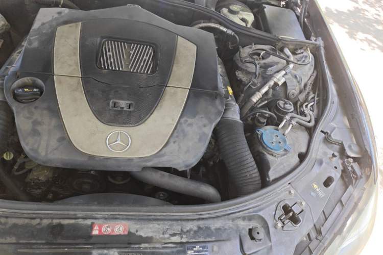Used Mercedes-Benz S-Class 2010 S 350 L Luxury Model Engine Bay Left