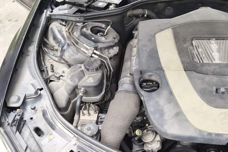 Used Mercedes-Benz S-Class 2010 S 350 L Luxury Model Engine Bay Right