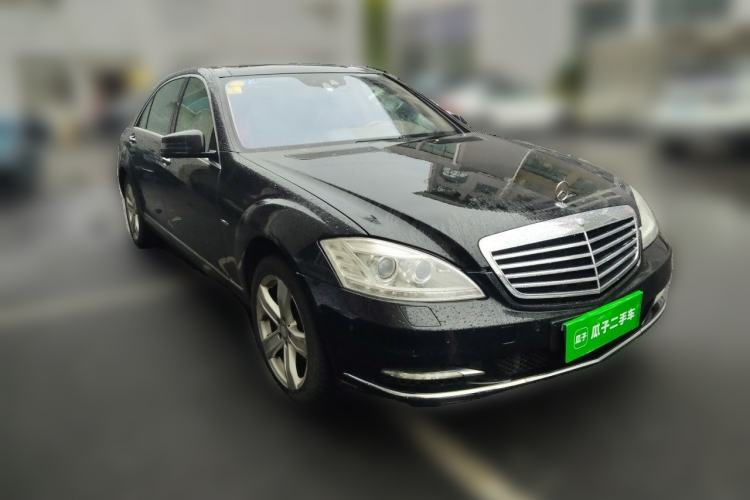 Used Mercedes-Benz S-Class 2010 S 400 L HYBRID Front Right 45 Deg