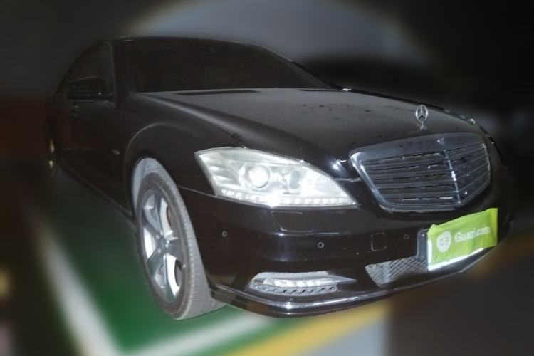 Used Mercedes-Benz S-Class 2010 S 400 L HYBRID Front Right 45 Deg