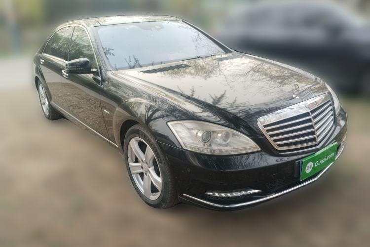 Used Mercedes-Benz S-Class 2010 S 400 L HYBRID Front Right 45 Deg