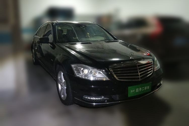 Used Mercedes-Benz S-Class 2010 S 400 L HYBRID Front Right 45 Deg
