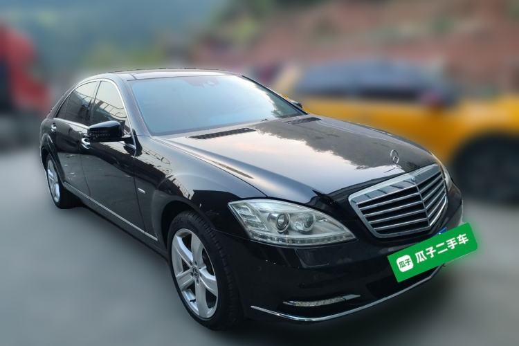 Used Mercedes-Benz S-Class 2010 S 400 L HYBRID Front Right 45 Deg