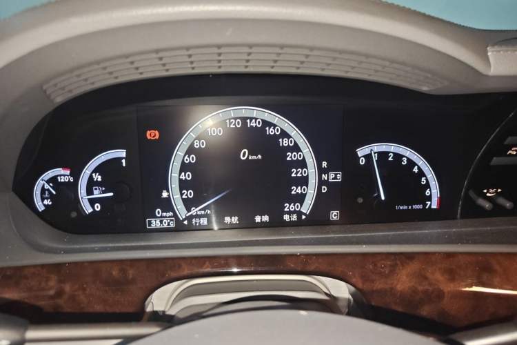 Used Mercedes-Benz S-Class 2010 S 350 L Luxury Model Instrument Cluster