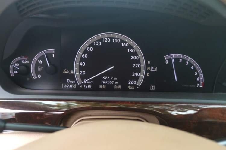 Used Mercedes-Benz S-Class 2010 S 300 L Luxury Model Instrument Cluster