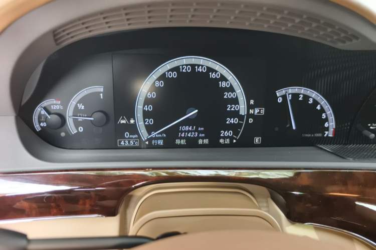 Used Mercedes-Benz S-Class 2010 S 500 L 4MATIC Instrument Cluster