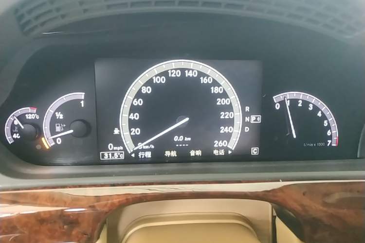 Used Mercedes-Benz S-Class 2010 S 350 L Luxury Model Instrument Cluster