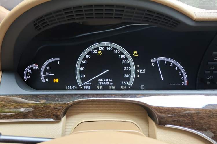 Used Mercedes-Benz S-Class 2010 S 300 L Business Model Instrument Cluster