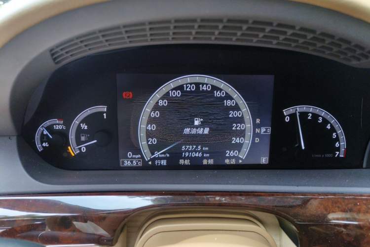 Used Mercedes-Benz S-Class 2010 S 350 L Luxury Model Instrument Cluster