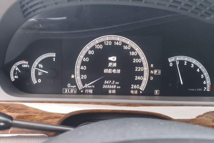 Used Mercedes-Benz S-Class 2010 S 300 L Business Model Instrument Cluster