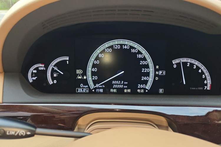 Used Mercedes-Benz S-Class 2010 S 300 L Luxury Model Instrument Cluster