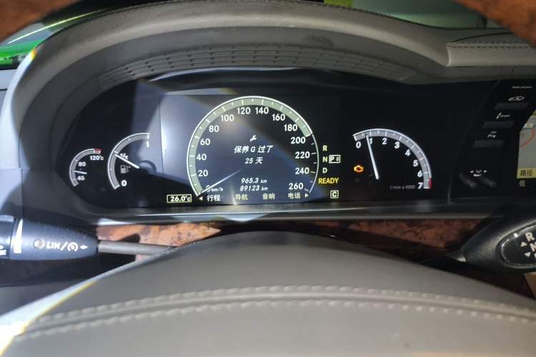 Used Mercedes-Benz S-Class 2010 S 400 L HYBRID Instrument Cluster
